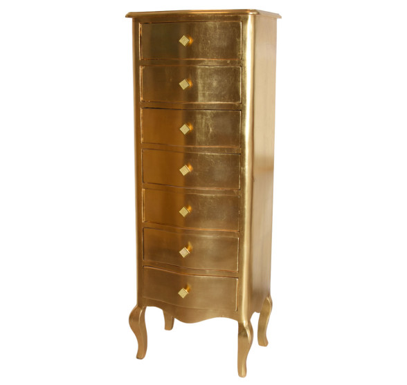 MODERN BAROQUE CONCAVE ETAGERE