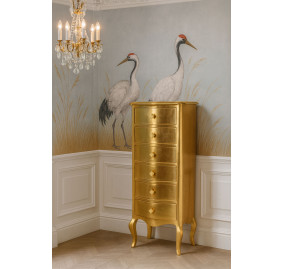 MODERN BAROQUE CONCAVE ETAGERE