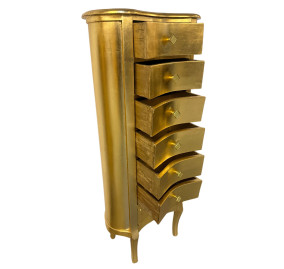 MODERN BAROQUE CONVEX ETAGERE