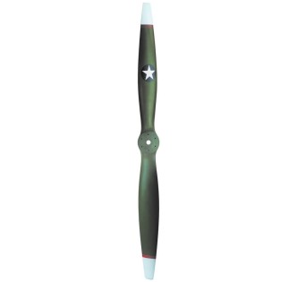 THE FLYING BARON'S MILITARY OLIVE PROPELLER