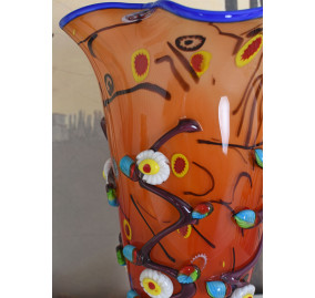 MILLEFIORI CLEMENTINE FLOWER VASE