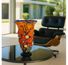 MILLEFIORI CLEMENTINE FLOWER VASE