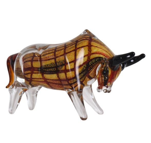 MURANO GLASSWORKS LASCAUX BULL