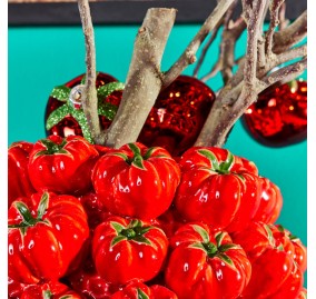 LAGO DI GARDA RED TOMATOES VASE