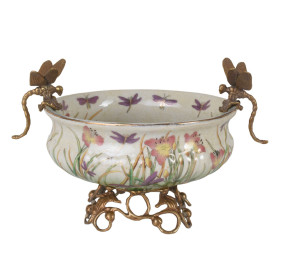 VIENNA SECESSION DRAGONFLY TUREEN