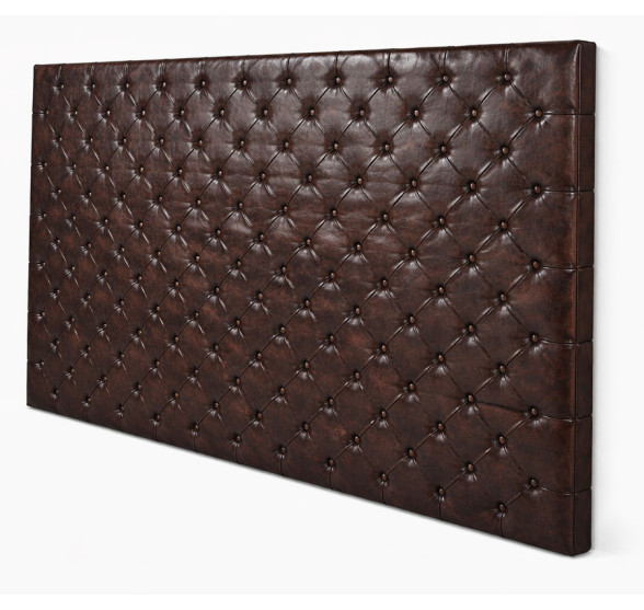 VINTAGE LEATHER WALLMOUNT PANEL