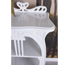 MAHOGANY CELTIC HARP PETITE TABLE