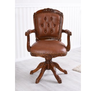 CHESTERFIELD EXECUTIVE LEATHER CHAIR