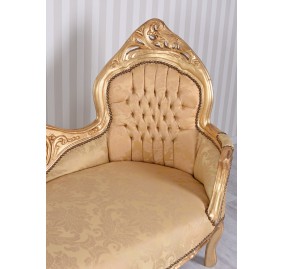 MODERN BAROQUE LOUIS XVI RECAMIERE