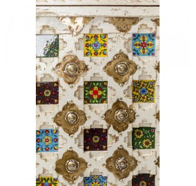 ALHAMBRA PALACE GLAZED TILEWORK HIGHBOARD