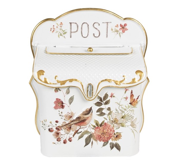 SINGING NIGHTINGALE HANDPAINTED MAILBOX