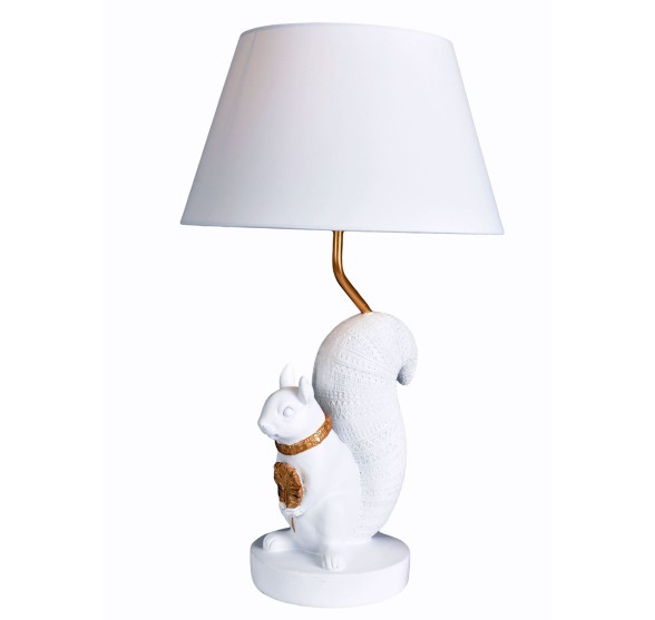 BUSHY TAILED WOODLAND SQUIRREL LAMP