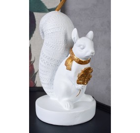 BUSHY TAILED WOODLAND SQUIRREL LAMP