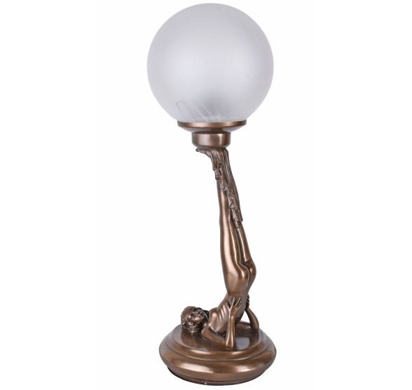 GLOBES OF METROPOLIS EROTIC LAMP