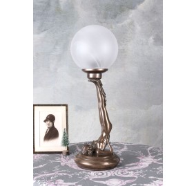 GLOBES OF METROPOLIS EROTIC LAMP