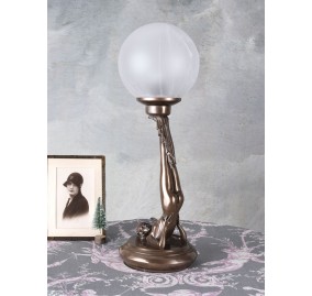 GLOBES OF METROPOLIS EROTIC LAMP