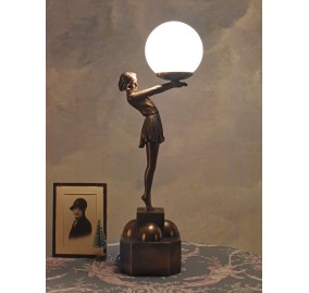 GLOBES OF METROPOLIS VIRGIN LAMP