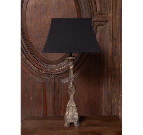 LORD CHANCELLOR HAND CARVED LAMP