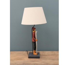 VERBIER CHALET SNOW RIDER TABLE LAMP