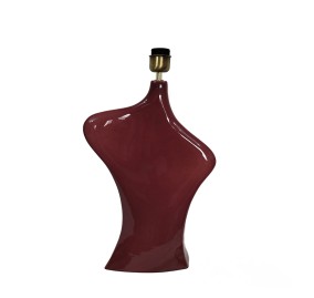 DANCING QUEEN SILHOUETTE LAMP BURGUNDY XL