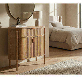 NORWAY NATURE TAMBOUR CUPBOARD